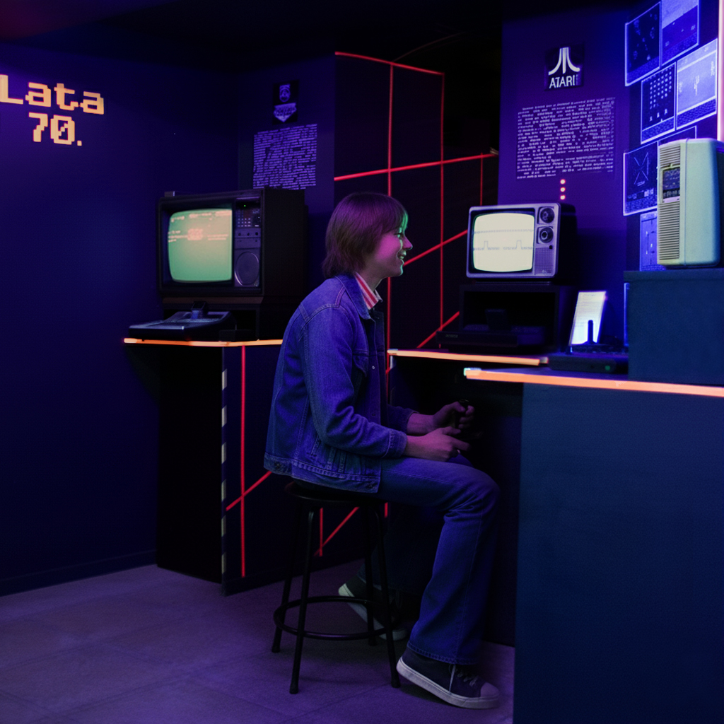 Muzeum gamingu, Lata 70, Retro, Magnavox odyssey 2, philips Videopac